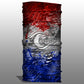 Coastal Red, White and Blue Camo Performance Sunshield