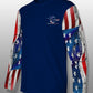 Coastal Americana Performance Long Sleeve T-shirt