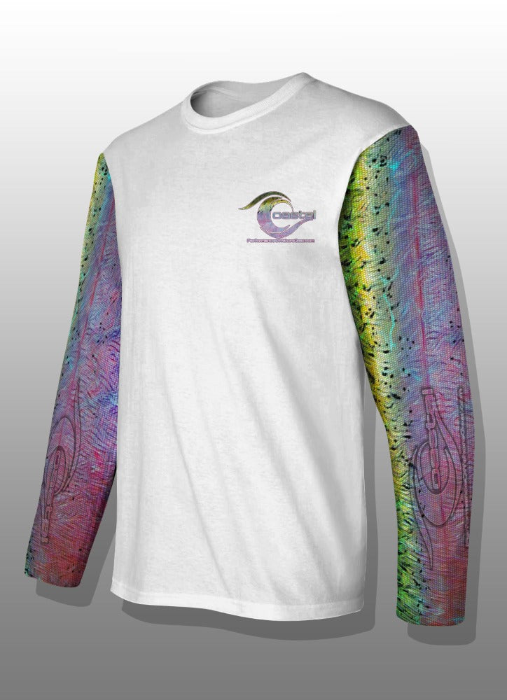 Coastal Chinook Salmon Performance Long Sleeve T-shirt