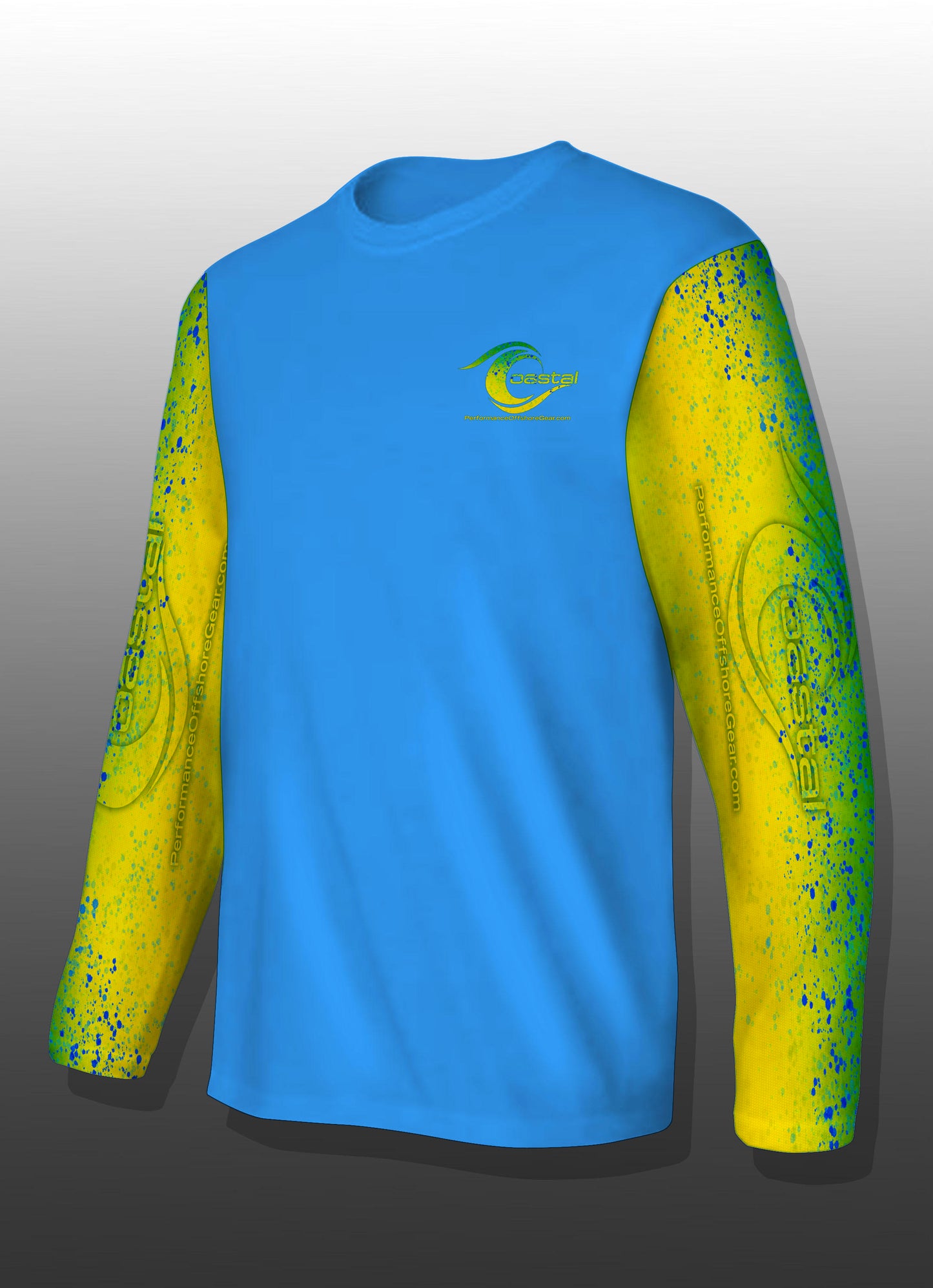 Coastal Mahi Performance Long Sleeve T-shirt