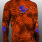 Coastal Orange Camo Performance Long Sleeve T-shirt