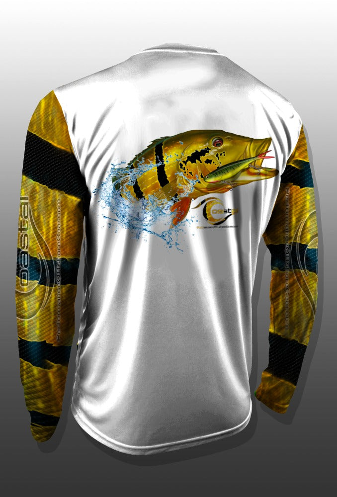 Coastal Peacock Bass Performance Long Sleeve T-shirt