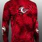 Coastal Red Camo Performance Long Sleeve T-shirt