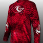 Coastal Red Camo Performance Long Sleeve T-shirt