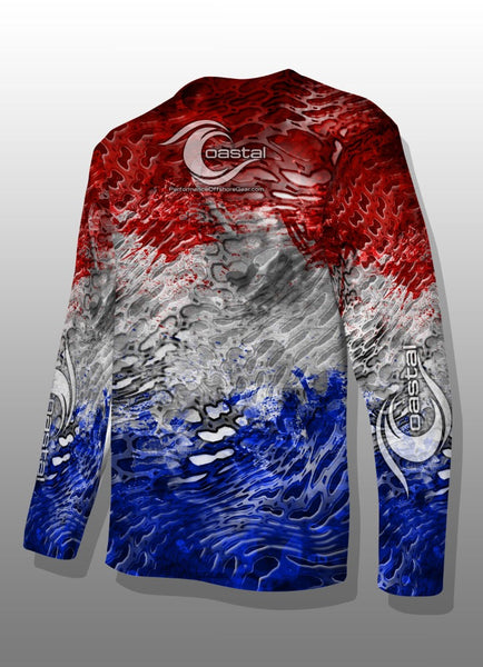 Blue Camo Performance Long Sleeve T-Shirt – Sta-Stuk Apparel