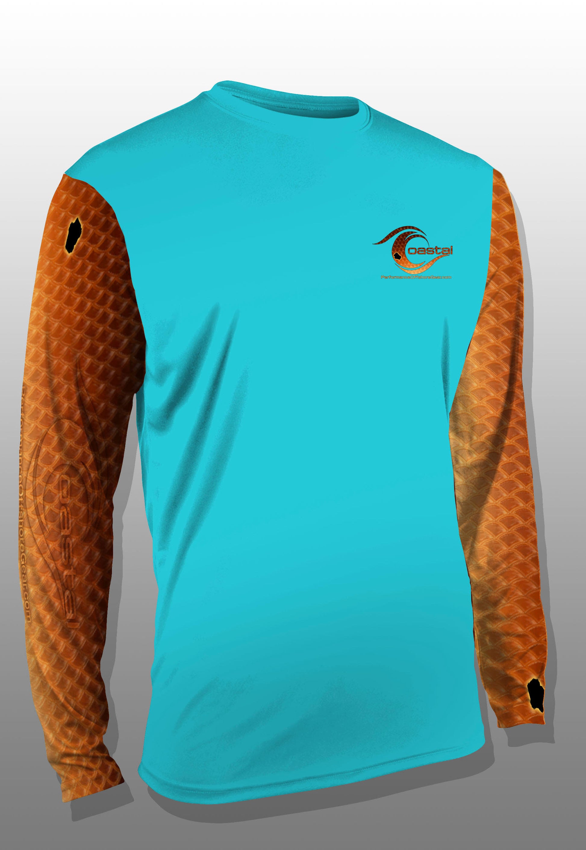 Coastal Redfish Performance Long Sleeve T-shirt – Coastal Performance  Apparel