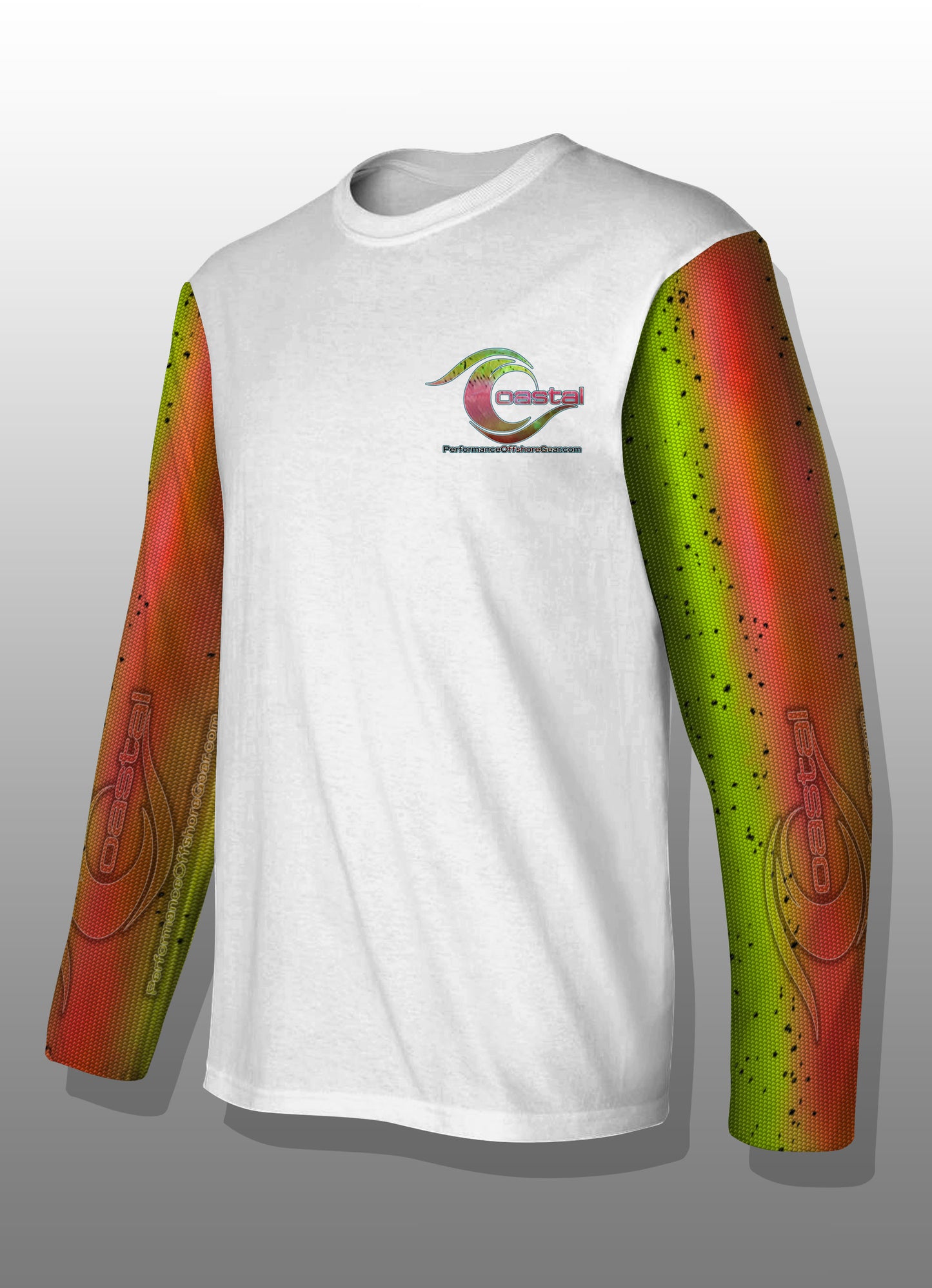 Coastal Steelhead Trout Performance Long Sleeve T-shirt