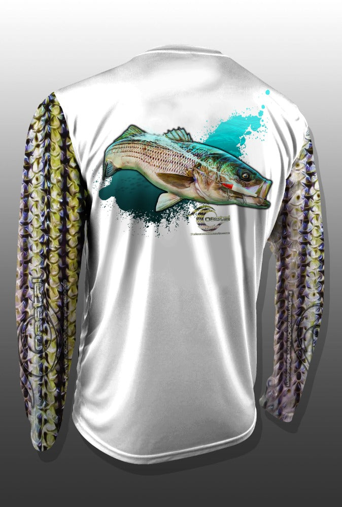 Coastal Striper Performance Long Sleeve T-shirt