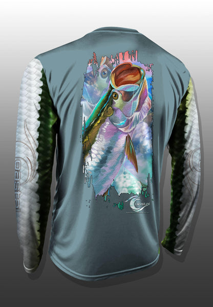 Coastal Tarpon Performance Long Sleeve T-shirt