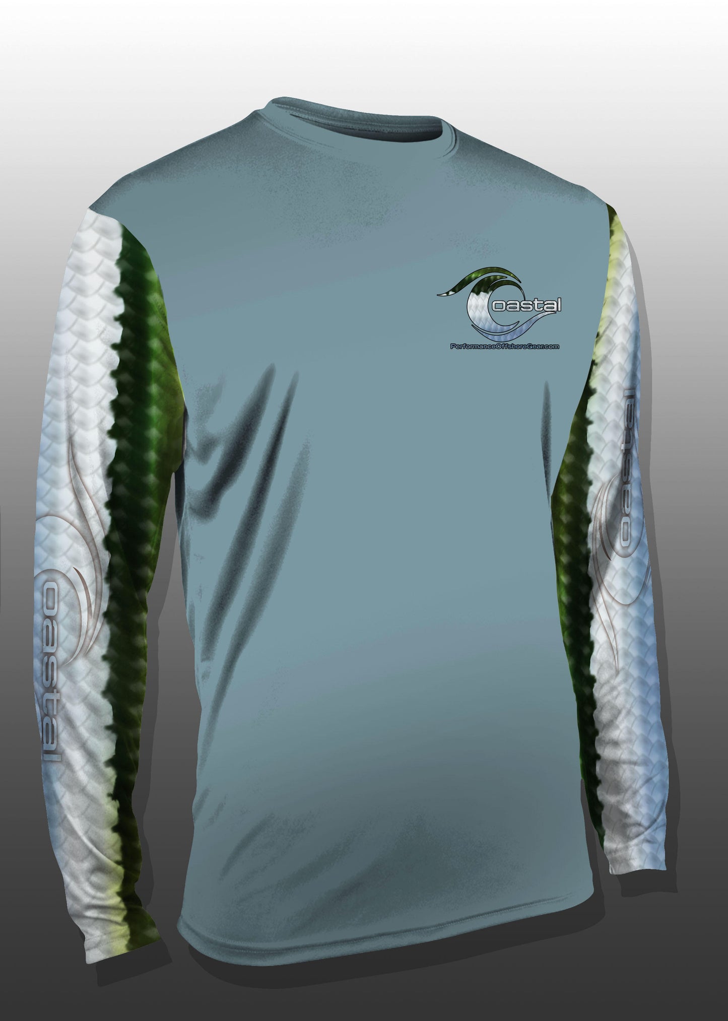 Coastal Tarpon Performance Long Sleeve T-shirt