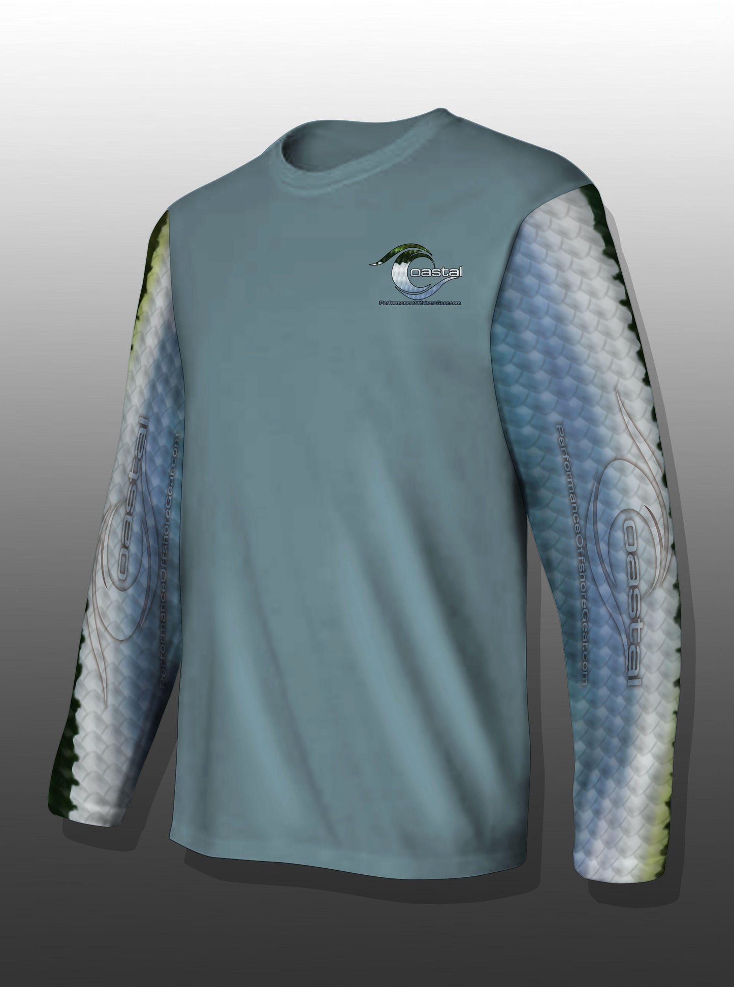 Coastal Tarpon Performance Long Sleeve T-shirt