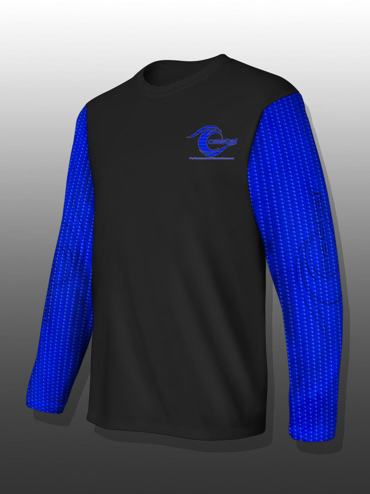 Coastal Thin Line Performance Long Sleeve T-shirt