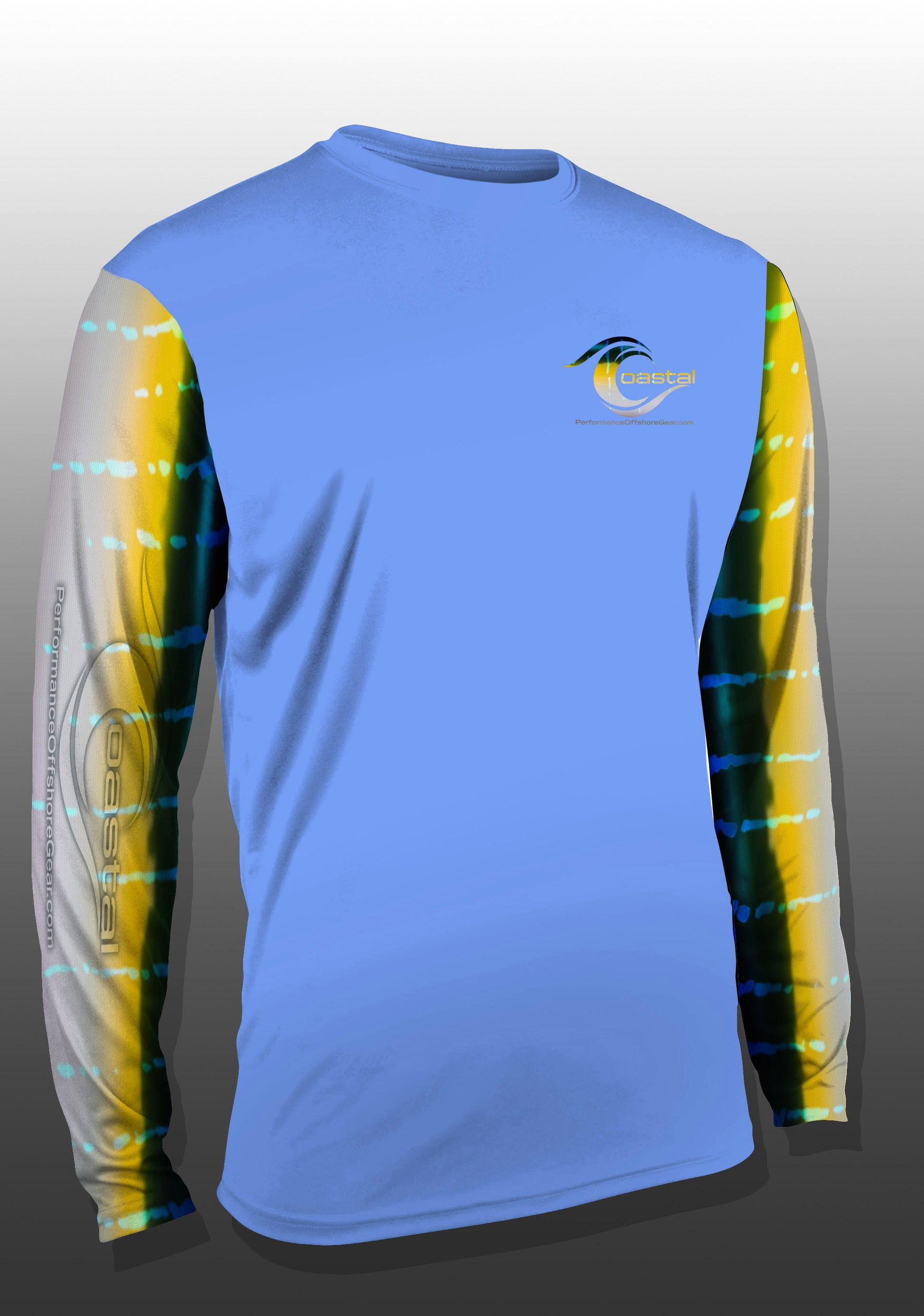 Coastal Tuna Marlin Performance Long Sleeve T-shirt – Coastal