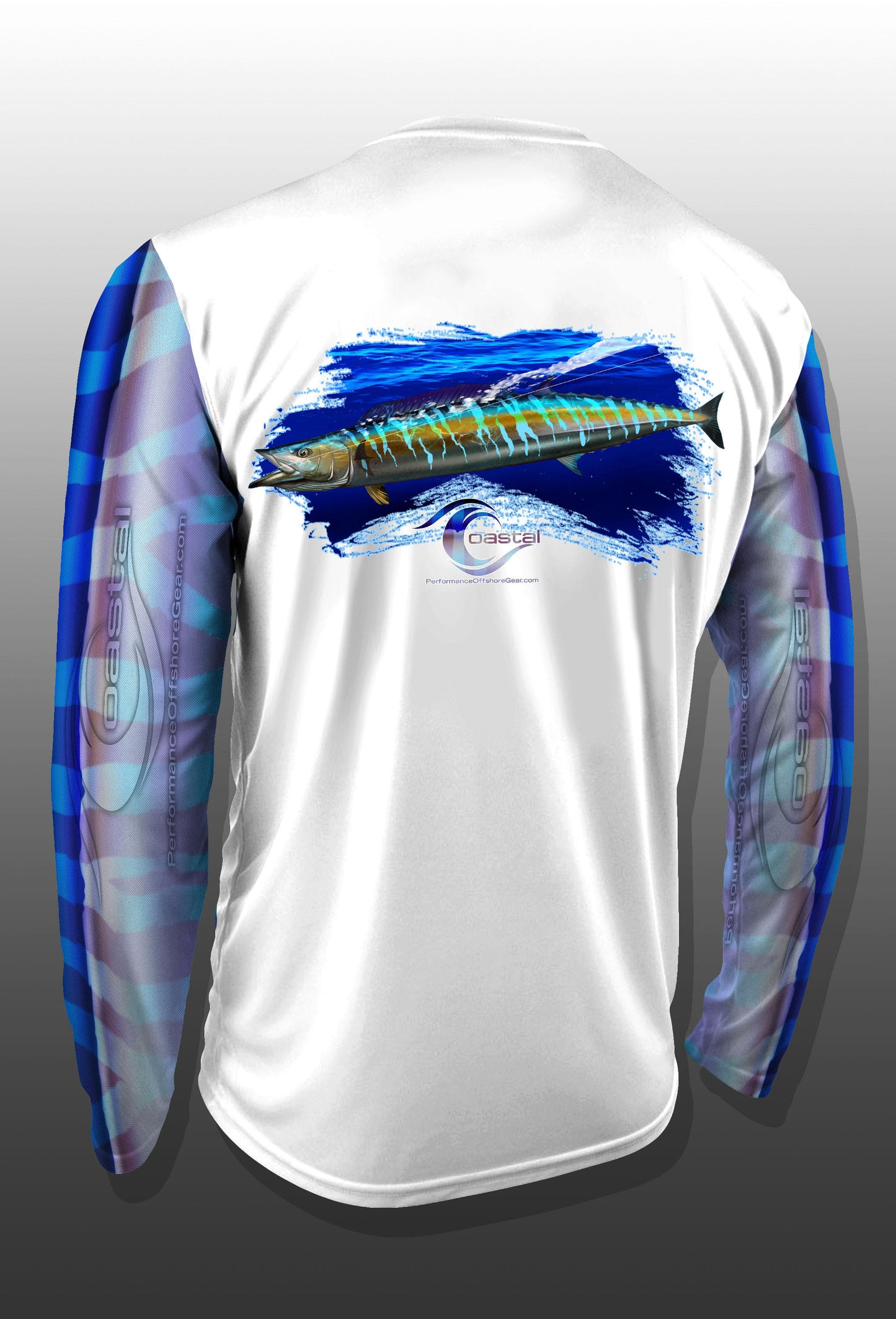 Coastal Wahoo Performance Long Sleeve T-shirt