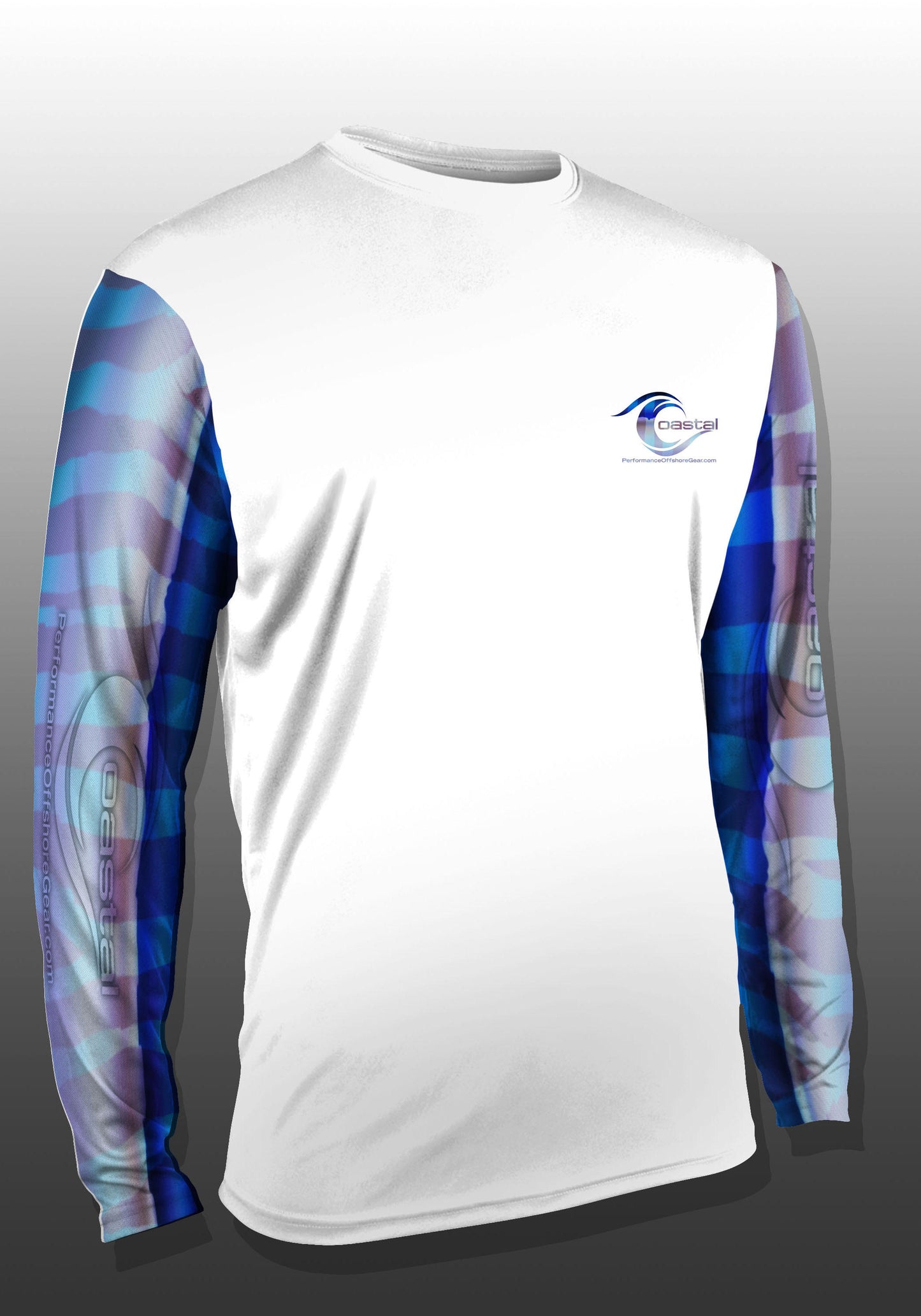 Coastal Wahoo Performance Long Sleeve T-shirt