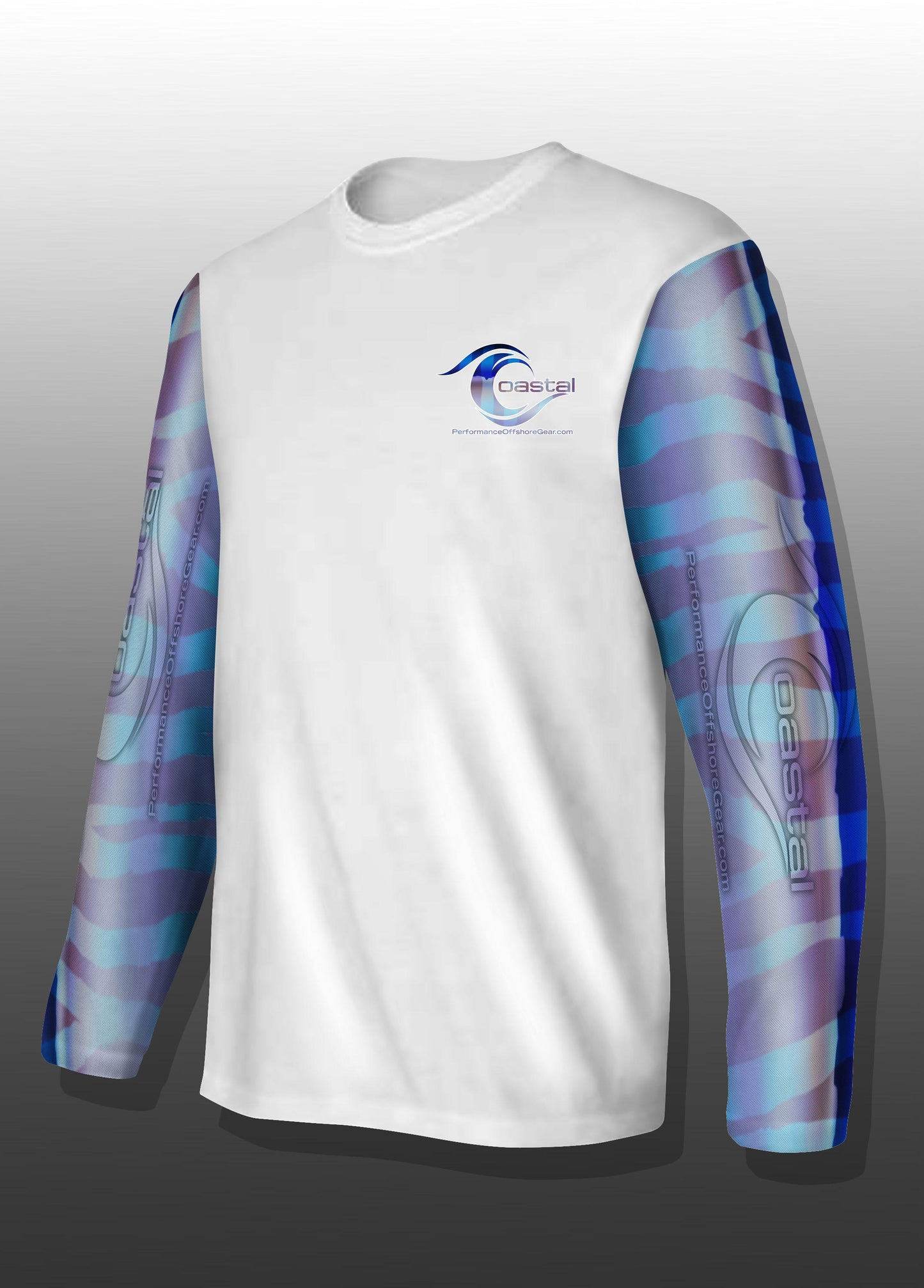 Coastal Wahoo Performance Long Sleeve T-shirt